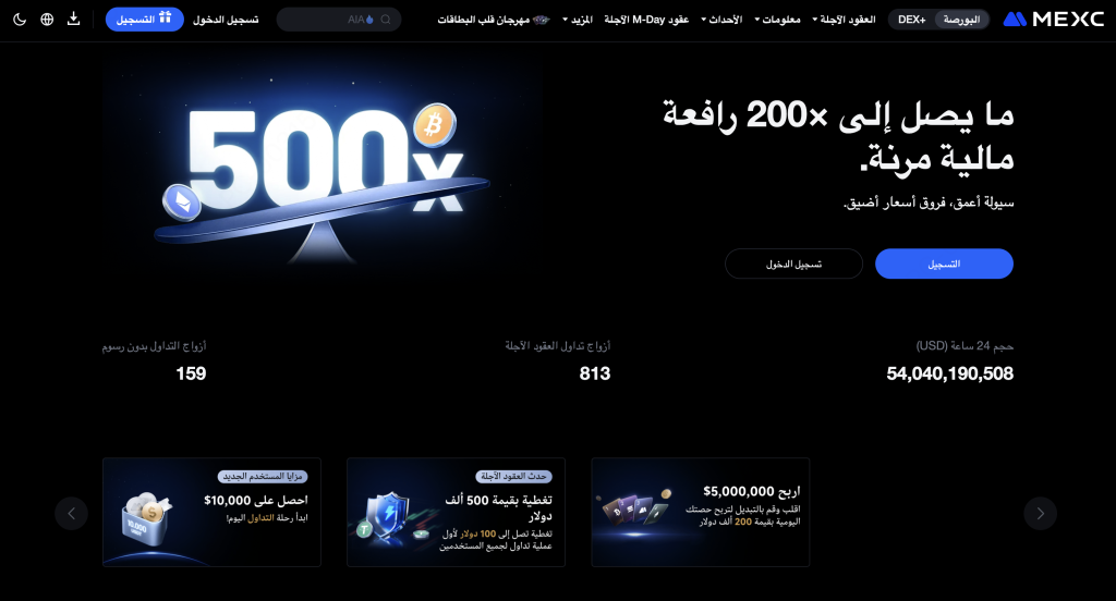 قوة تداول العقود الآجلة